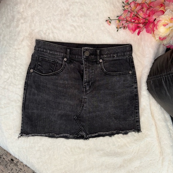 Express Dresses & Skirts - Express Black Mini Pencil Skirt Night Out